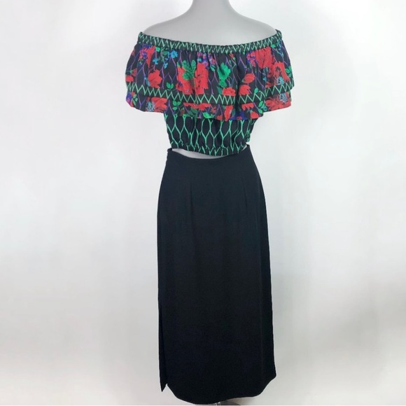 KENZO x H&M Floral Crop Top Size 8 - Picture 2 of 4